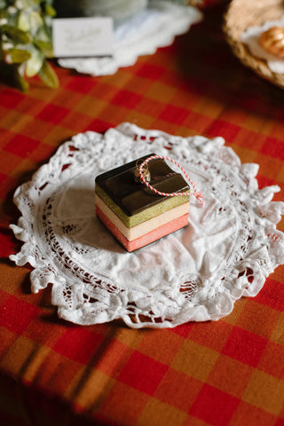 Italian Rainbow Cookie Ornament