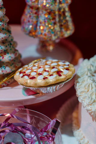 Homemade Cherry Pie Ornament