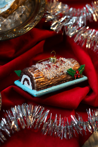 Buche De Noel Ornament