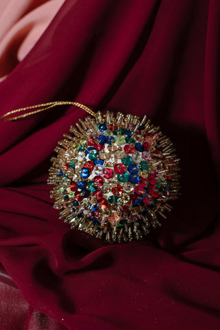 Sequined Bauble Ornament