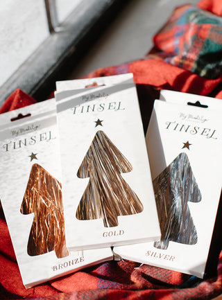 Bronze Tree Tinsel