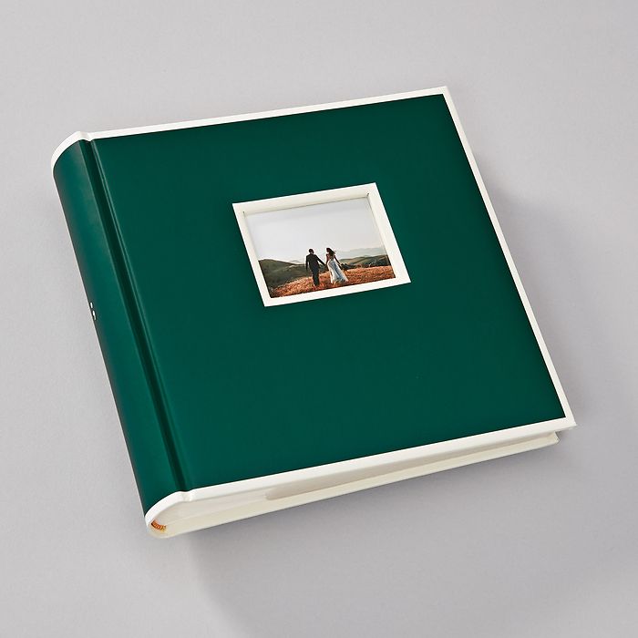 200 Pocket Photo Album - Forest Green