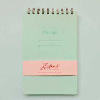 Shorthand Task Pad - Mint