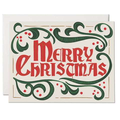 Old-Fashioned Christmas holiday greeting card: Boxed Sets