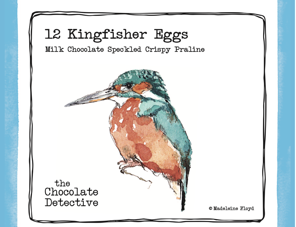 Kingfisher Chocolate Praline Eggs - dozen