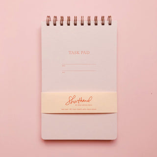 Shorthand Task Pad - Pink