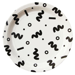 Art School Squiggle Large Plates
