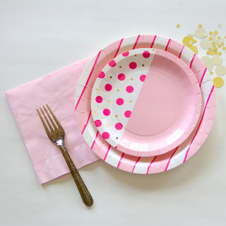 Flamingo Dot Large Plates