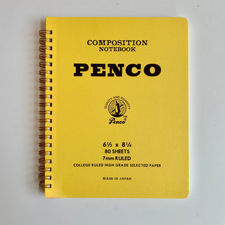 Classic Coil Notebook - Yellow