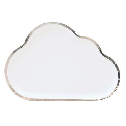 Cloud Paper Plates