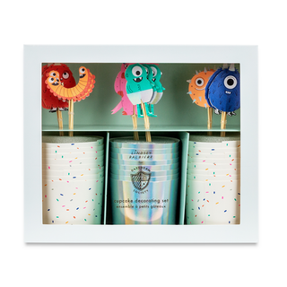 Little Monsters Cupcake Decorating Set