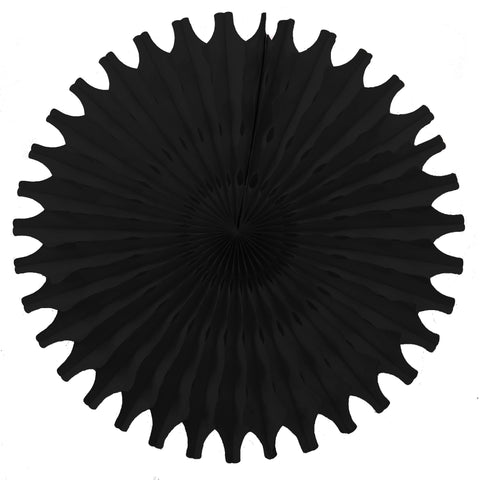 Black Tissue Fan - Small