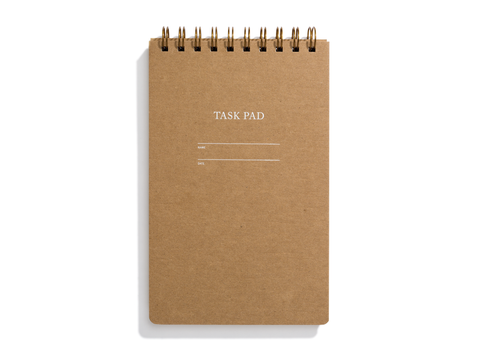 Task Pad Notebook - Kraft