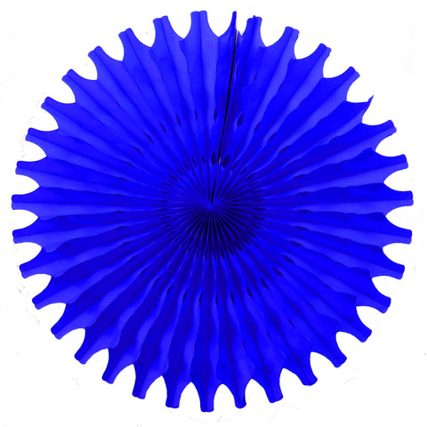 Cobalt Tissue Fan - Small