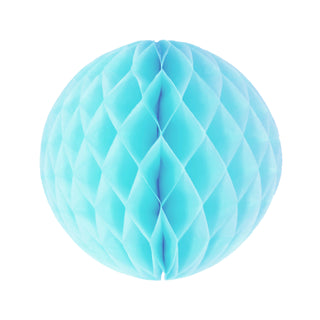 Light Blue Honeycomb Ball