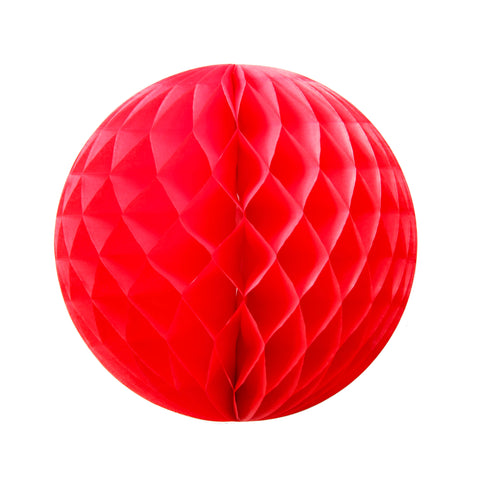 Red Honeycomb Ball